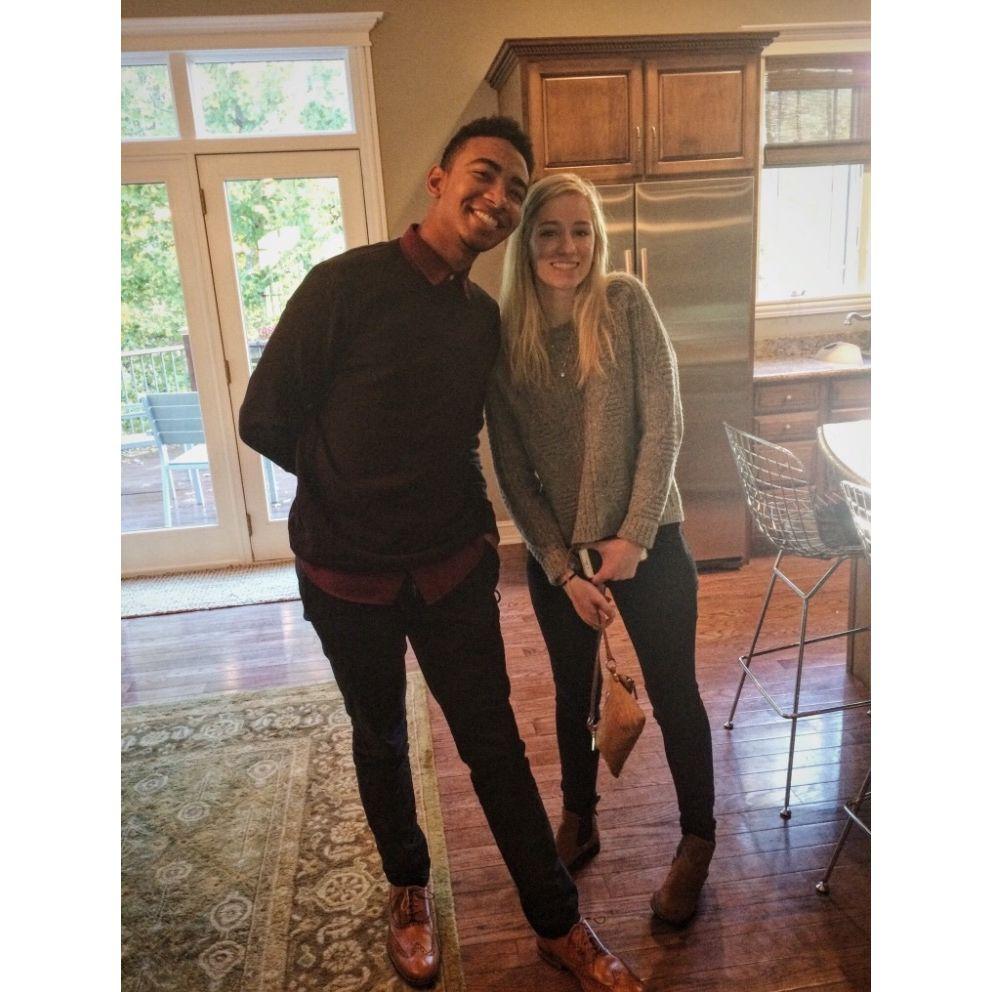 Our first date!