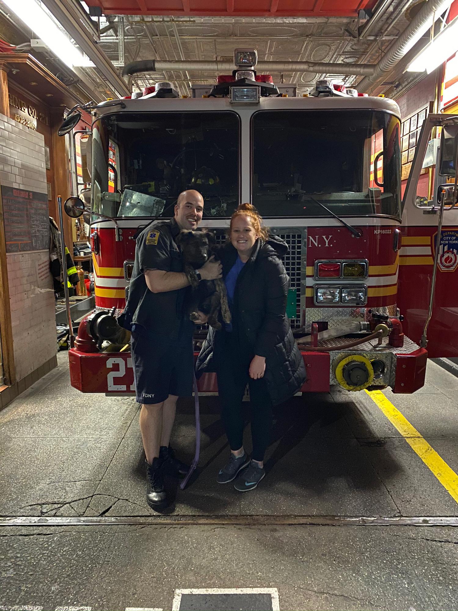 Visiting the firehouse!