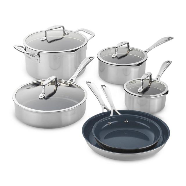 Zwilling J.A. Henckels Clad CFX 10 Pc. Cookware Set