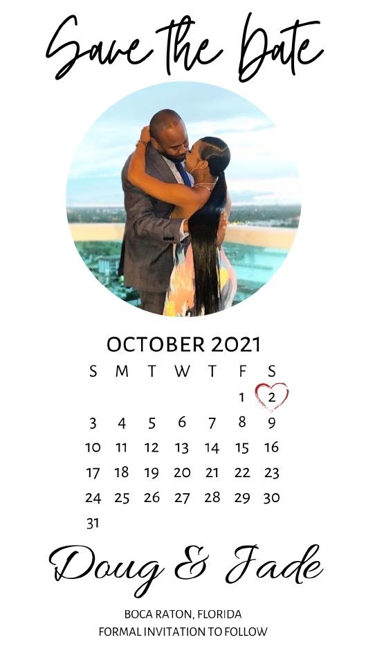 The Wedding Website of Jade Calloway and Douglas Lawson