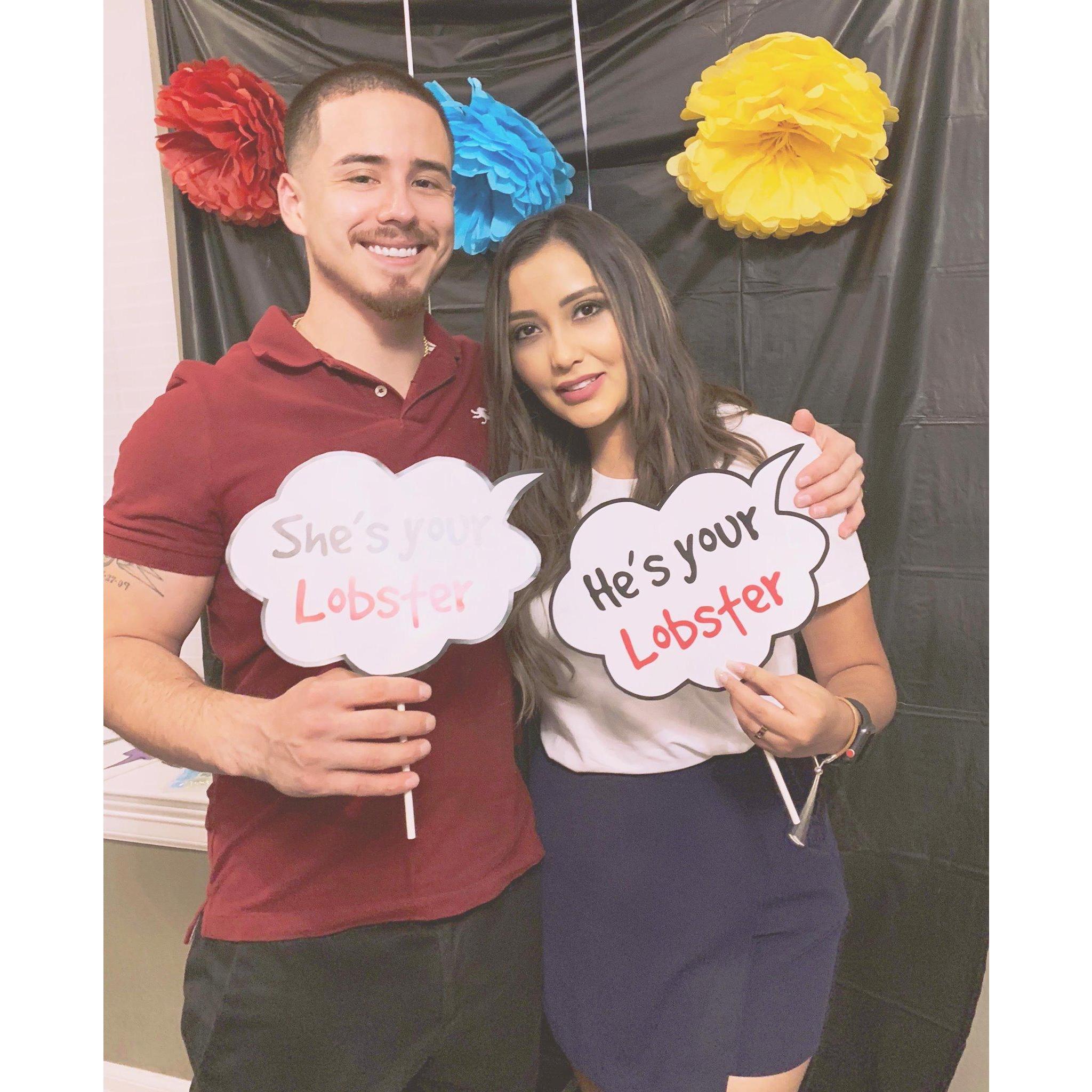 The one with Angela's Friends themed birthday party.