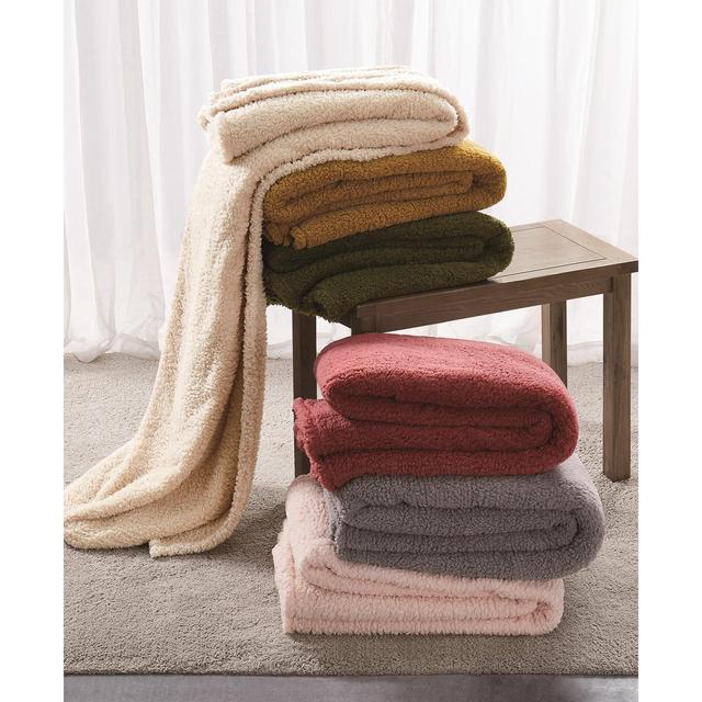 Brooklyn Loom Marshmallow Sherpa Twin/Twin XL Blanket