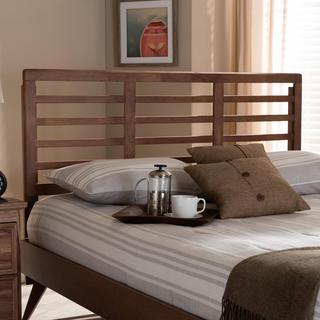 Salome Mid-Century Modern Open Slat Headboard
