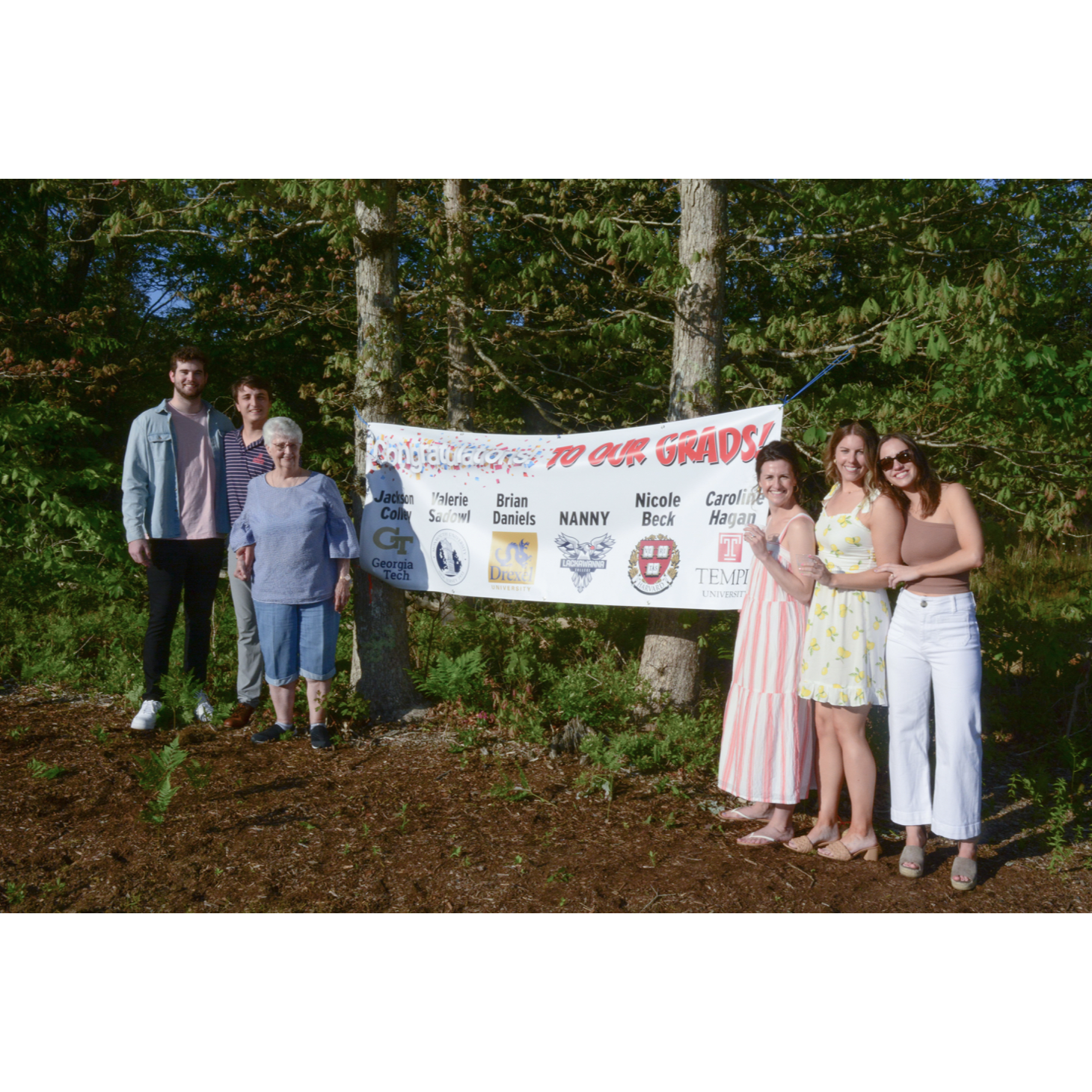 The graduation party that turned into a dual engagement party 