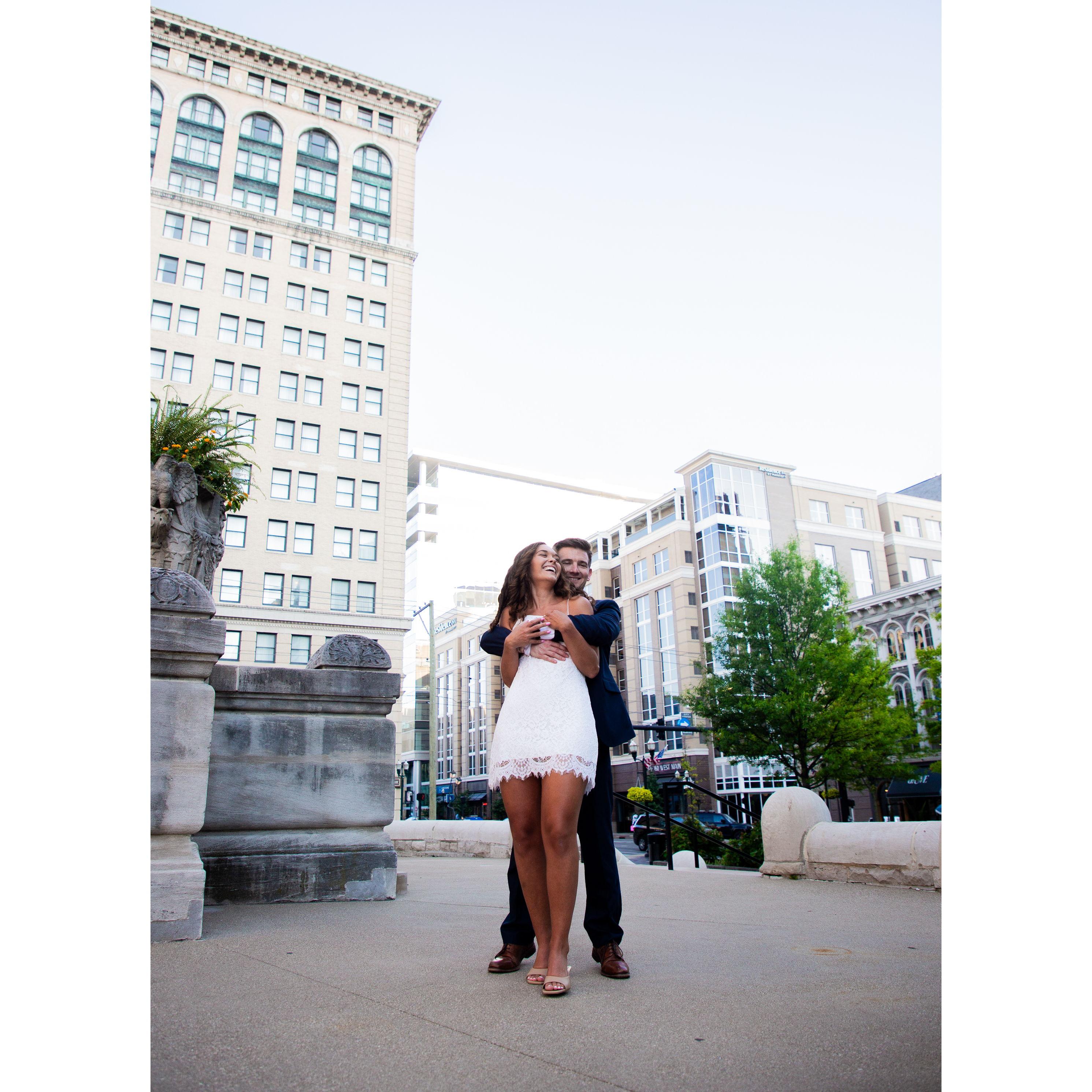 engagement photo shoot!