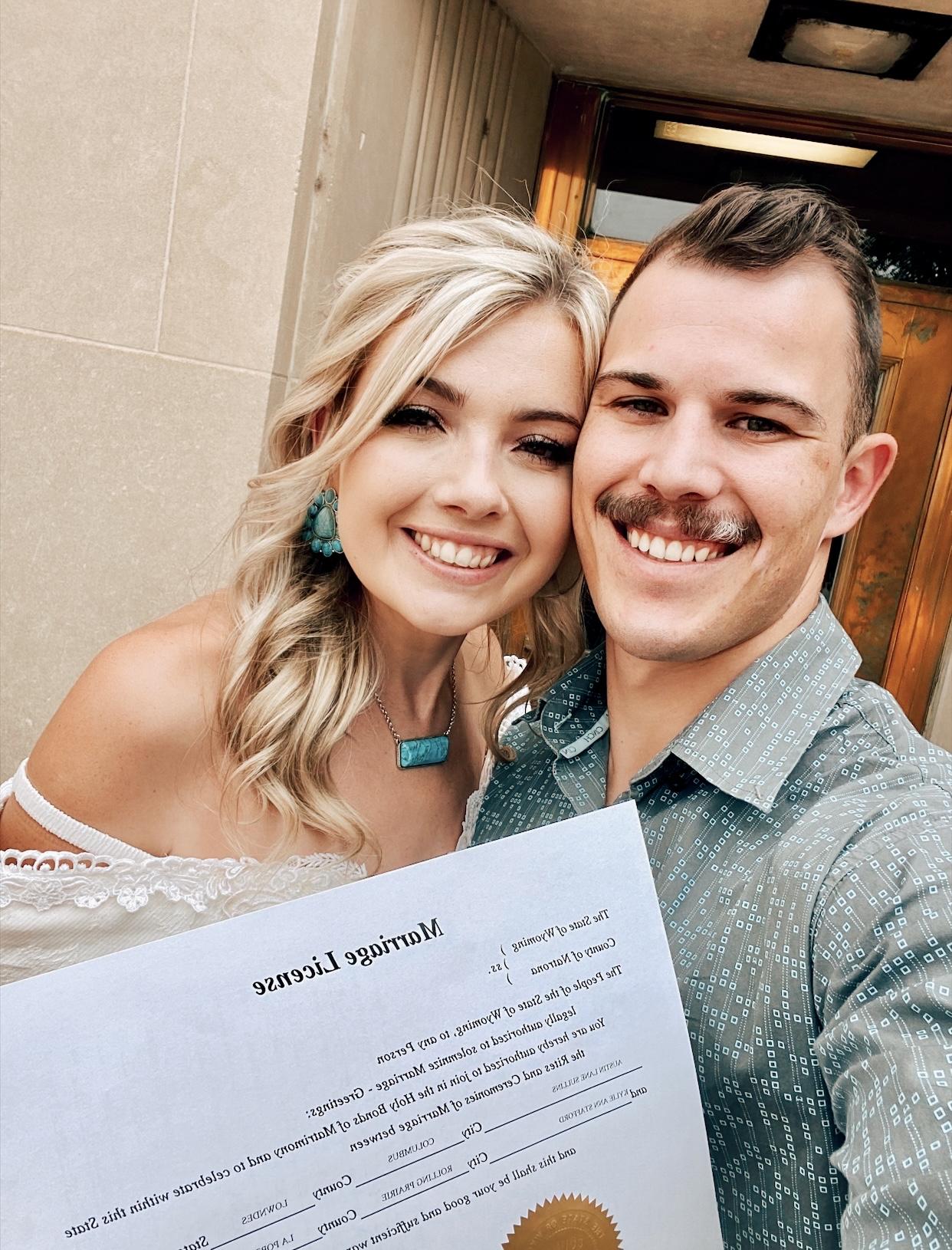 august 31, 2021
officially married at the casper, wyoming courthouse