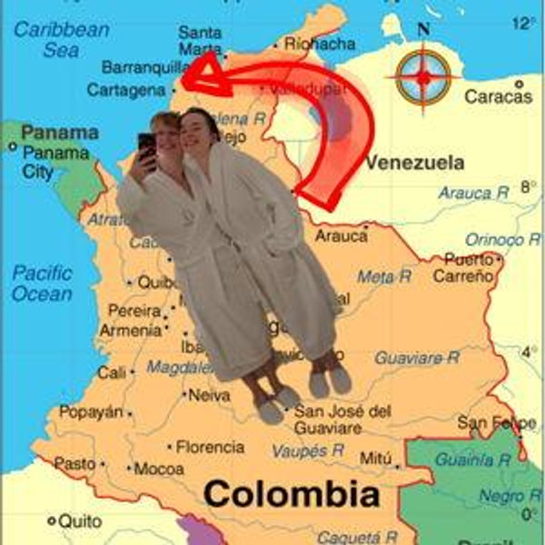 Honeymoon flights to Cartegena, Columbia!
