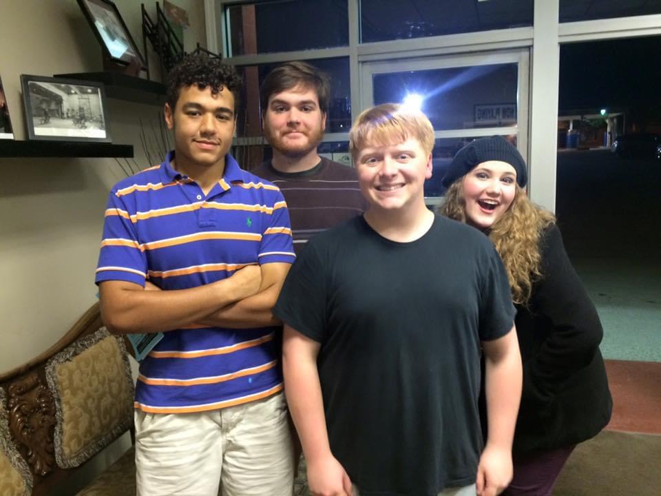 Greg & Joe attending Lydia & Zane’s play fall of 2015