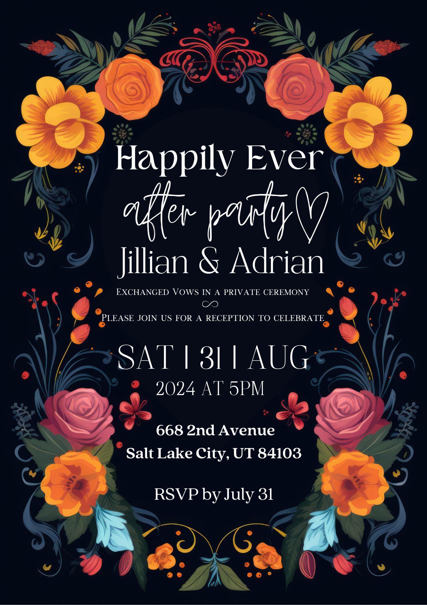 The Wedding Website of Jillian Murillo Strecker and Adrian Strecker