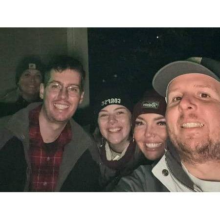 Going to a Scarywood with friends