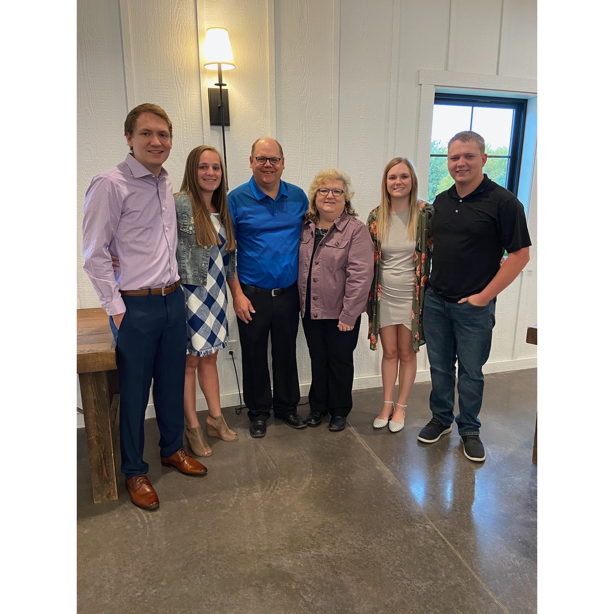 The family Brieanna will be joining!!!