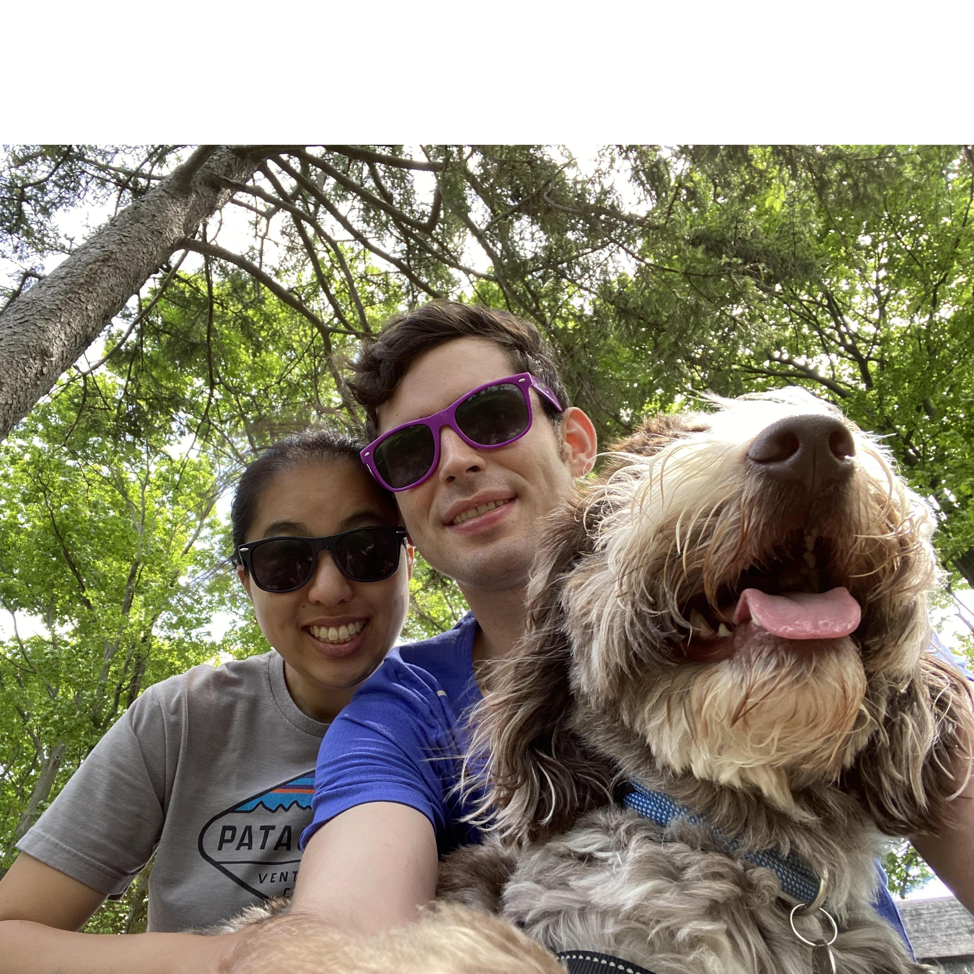 Hanging at World's End in Hingham - one of our favorite getaway spots!