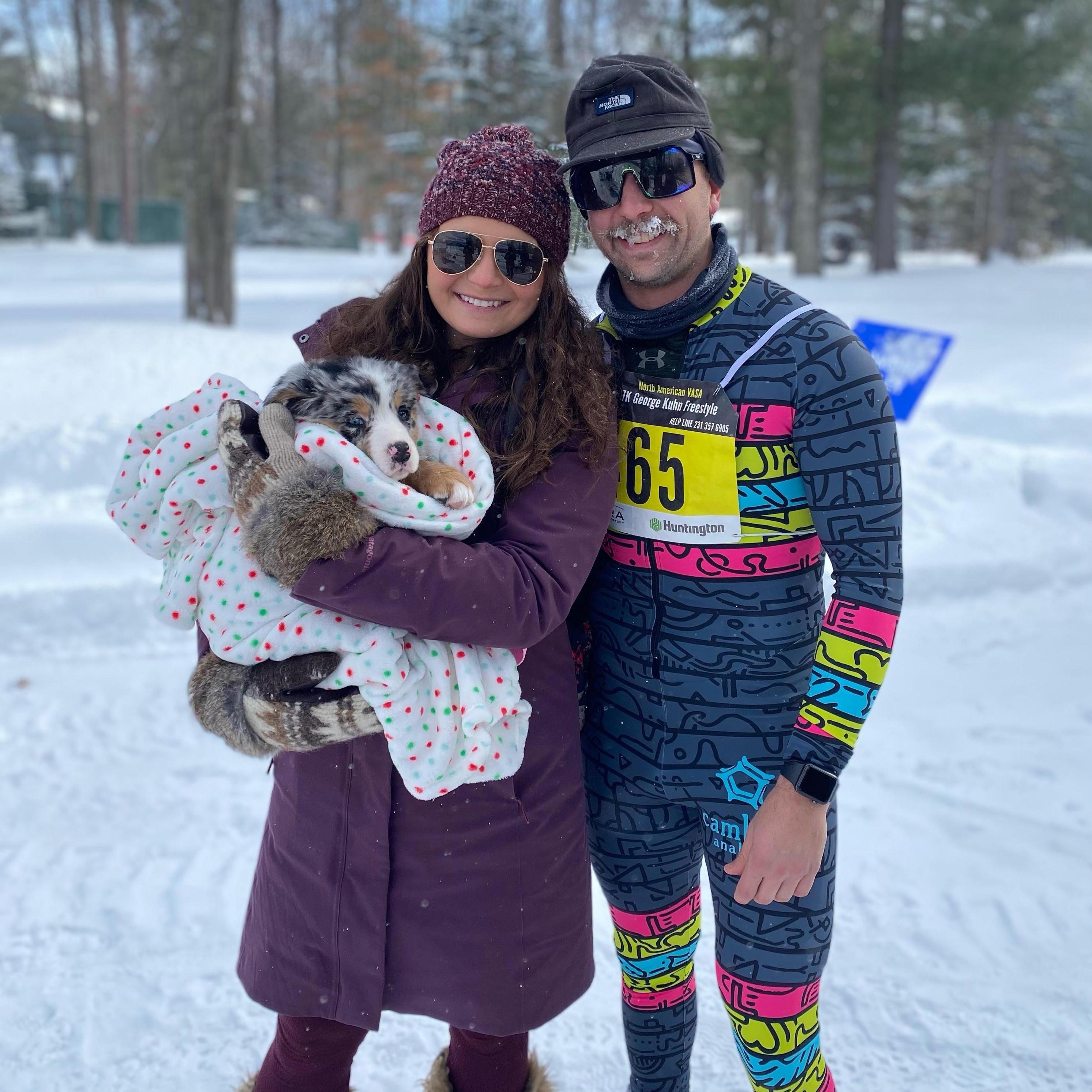 First family photo with Koda girl! Feb. 12, 2022
