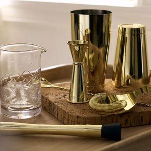 Viski 7-Piece Stainless Steel Barware Set