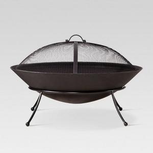 Jackson 26" Cast Iron Wood Burning Firebowl - Round - Threshold™