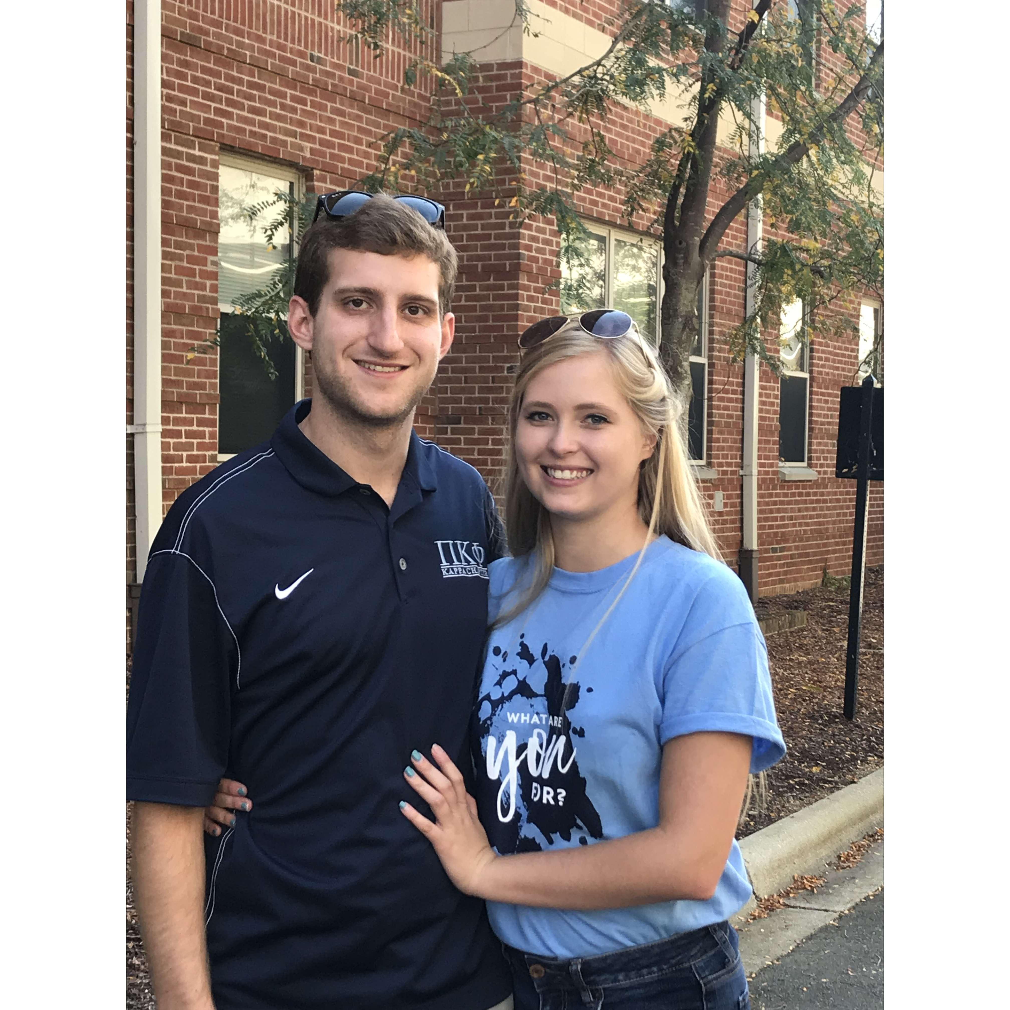 UNC Football Tailgate in Chapel Hill, NC - Oct 2017