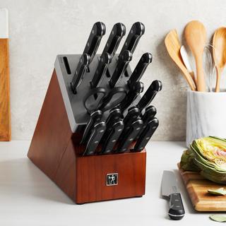 Solution 20-Piece Self-Sharpening Knife Block Set