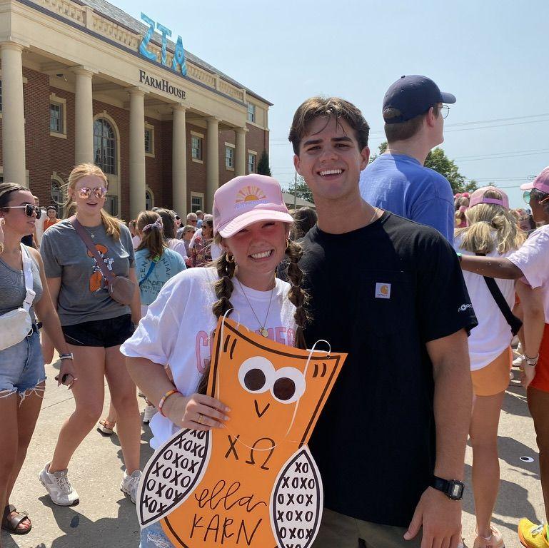 Bid day! Went Chi O!