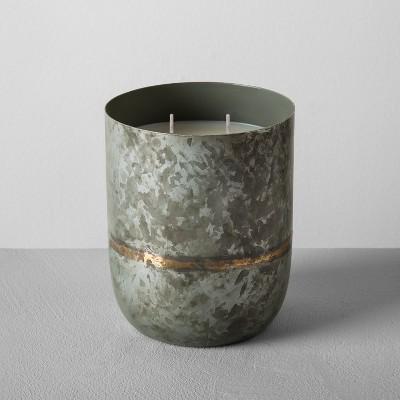 Galvanized Container Candle 25oz - Balsam & Spice - Hearth & Hand™ with Magnolia