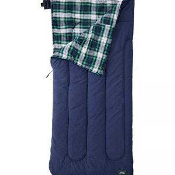 L.L.Bean Flannel Lined Sleeping Bag, 20°