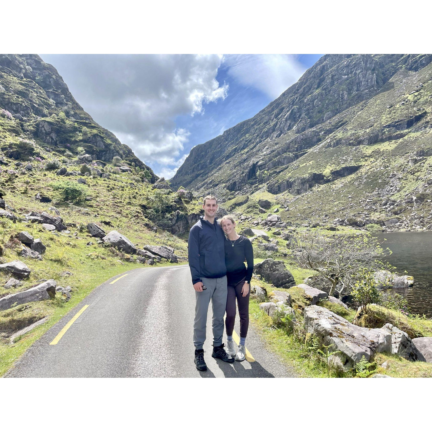 2 weeks after the engagement, we went on a trip of a lifetime to Ireland.