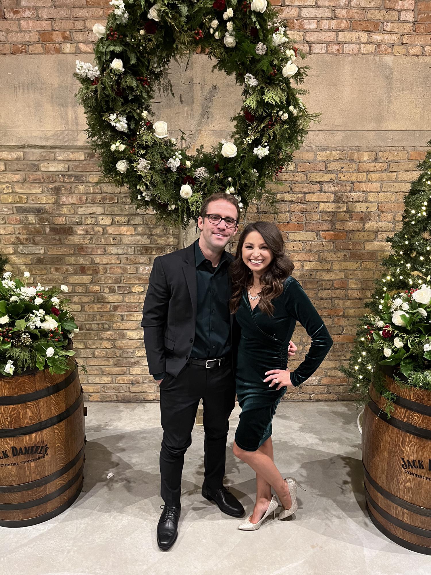 Our sister, Taylor, and Kevins winter wonderland wedding!