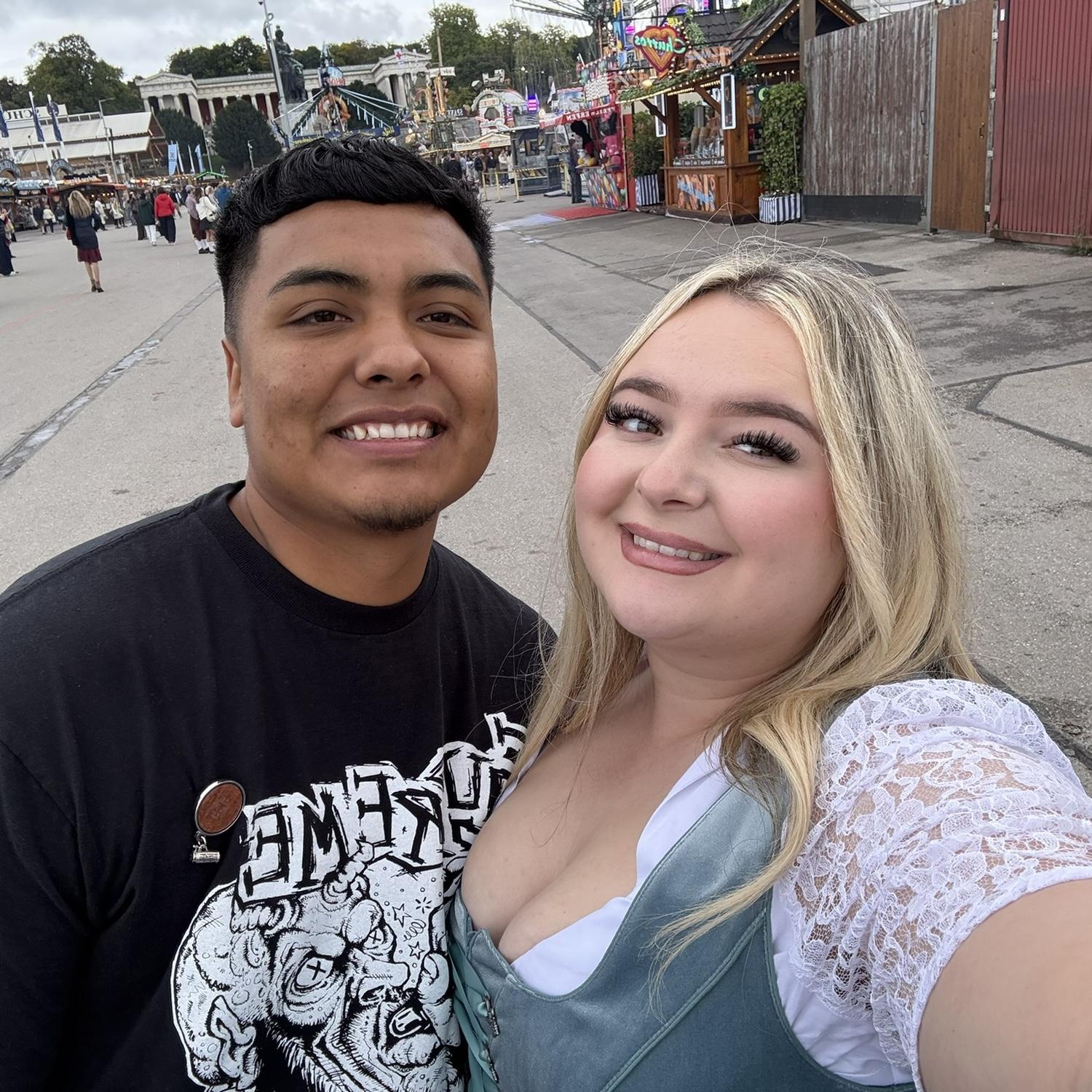 us at Oktoberfest in Munich, Germany 2025
