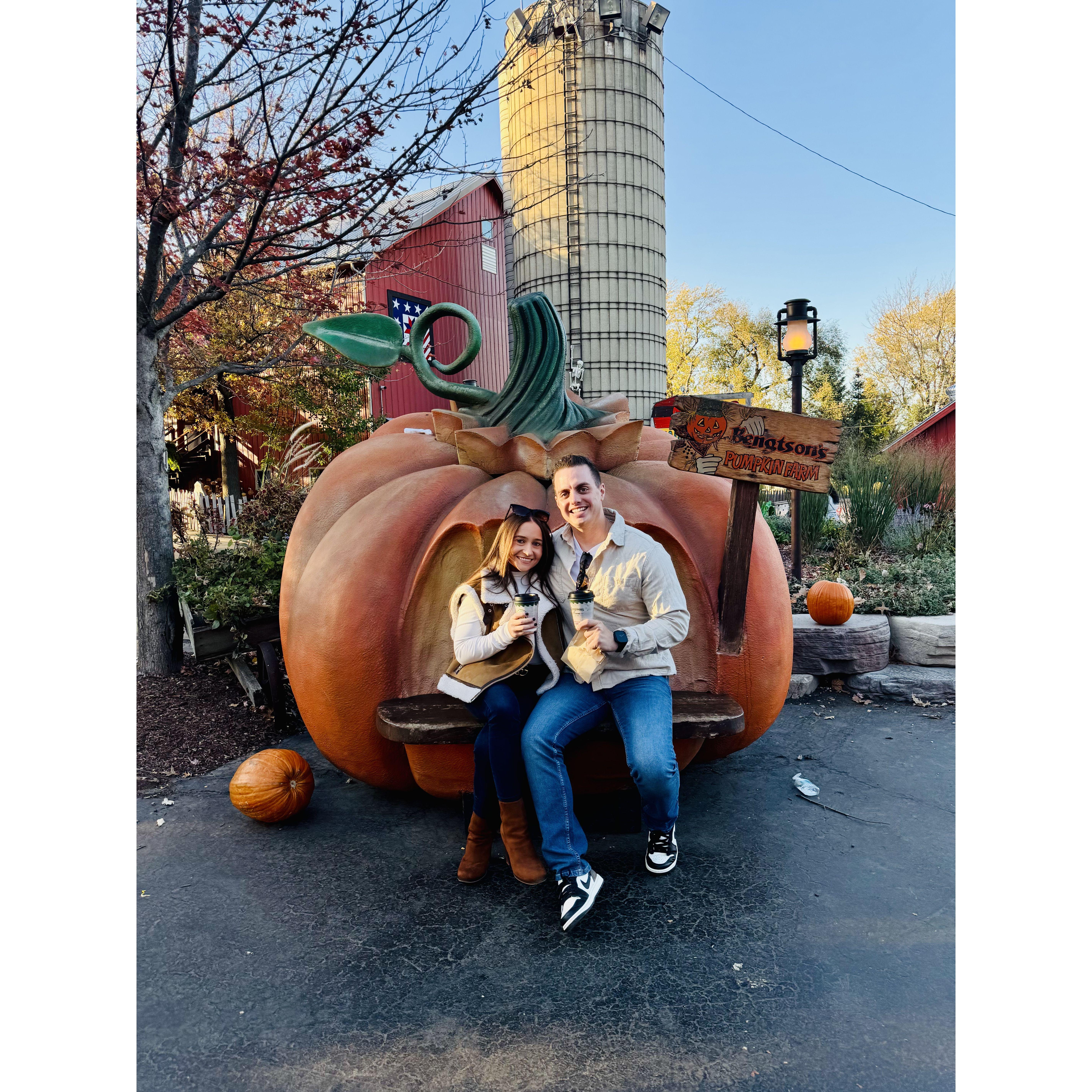 Celebrating the spooky season!