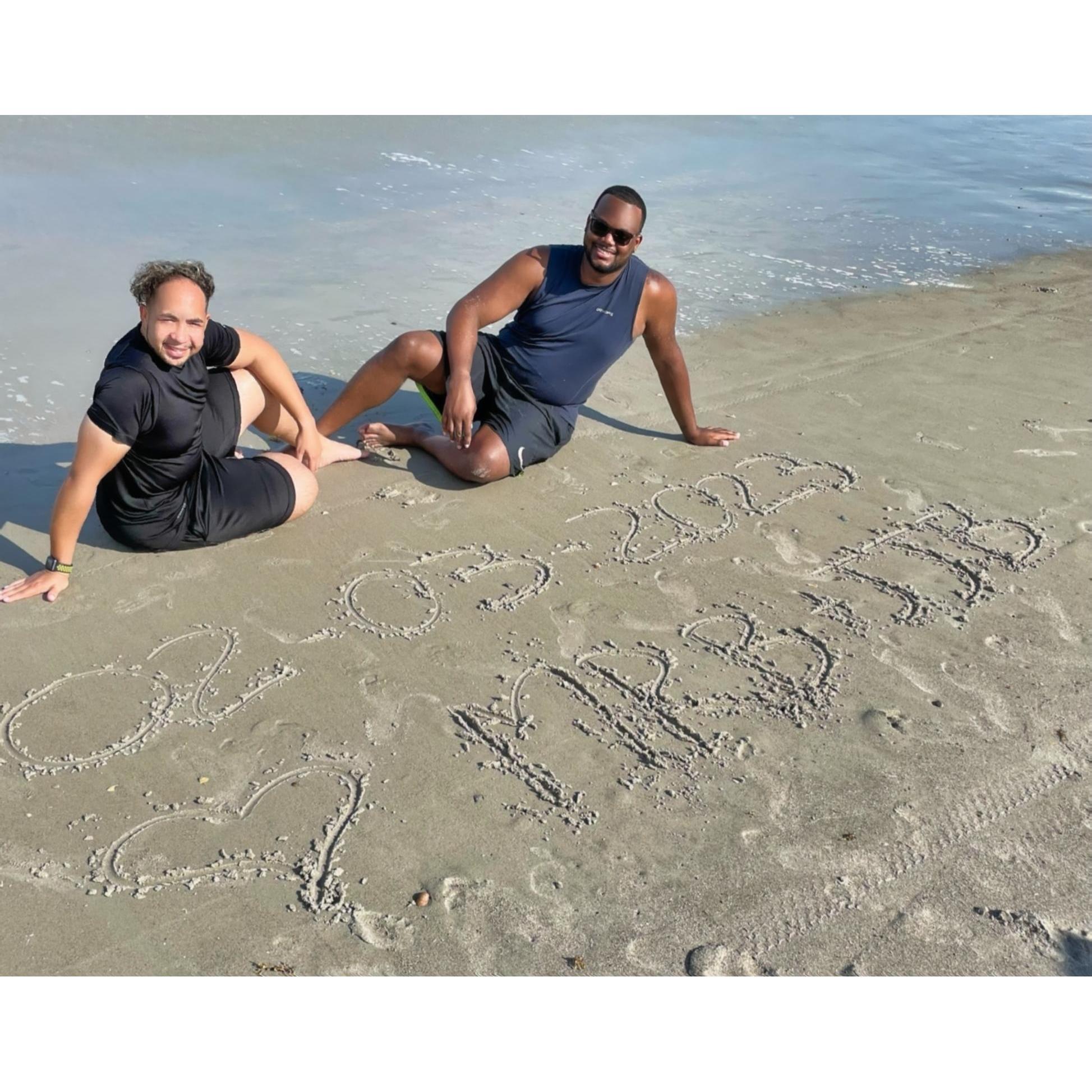 Orlando 2021... Letters in the Sand