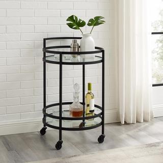 Bailey Round Bar Cart