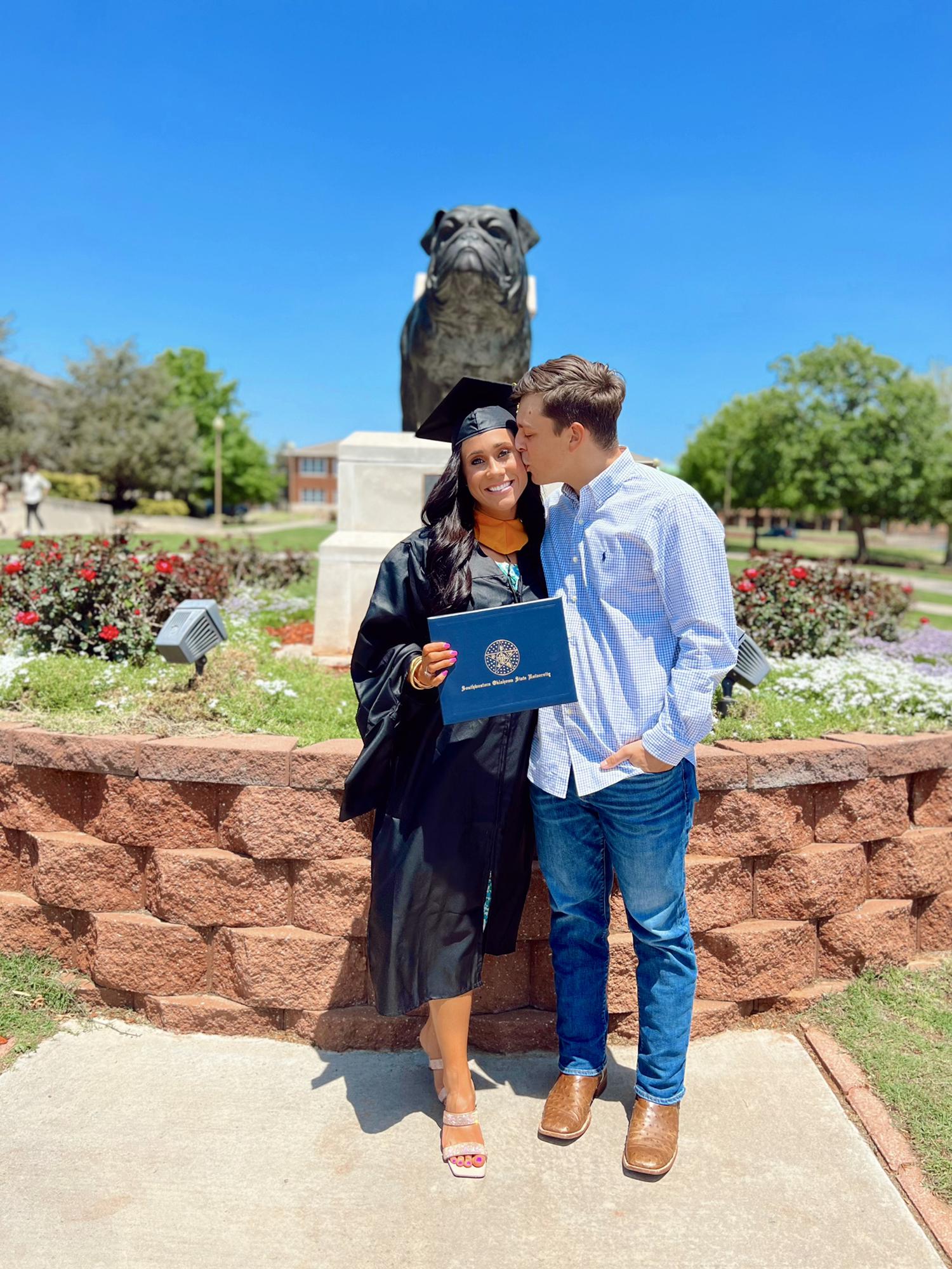 SWOSU Graduate School Graduation- M.S. Community Counseling!