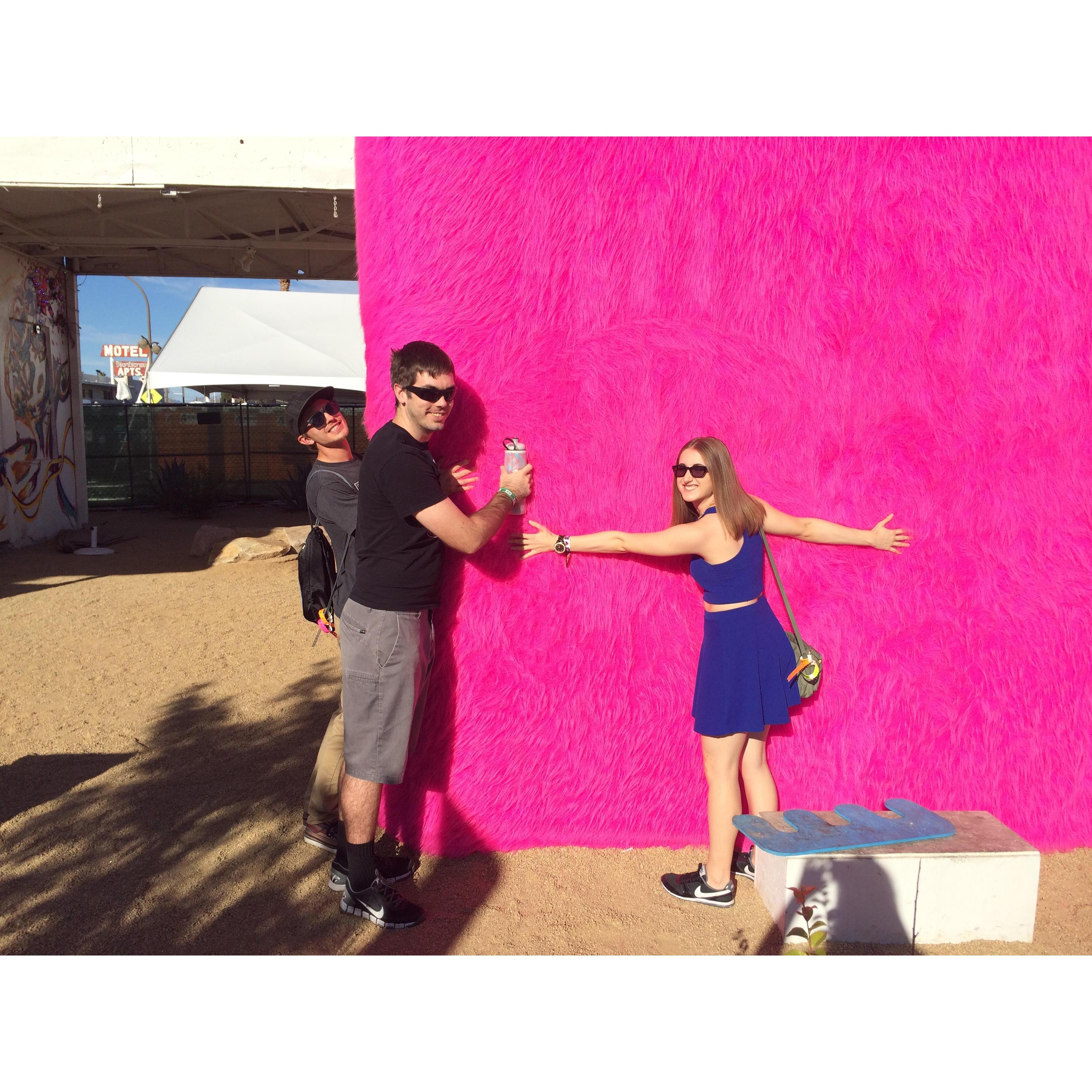 First of many times at the Life is Beautiful Music Festival in Las Vegas.