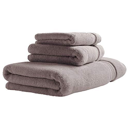 Stone & Beam Heavyweight Turkish Cotton Bath Towel Set, Set of 3, Dawn