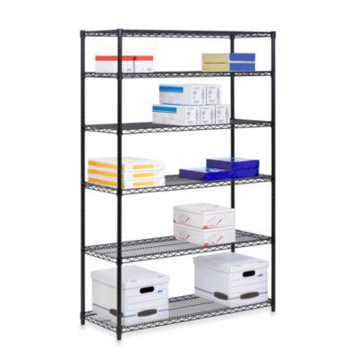 Honey-Can-Do® Brushed Steel 6-Tier Shelving Unit