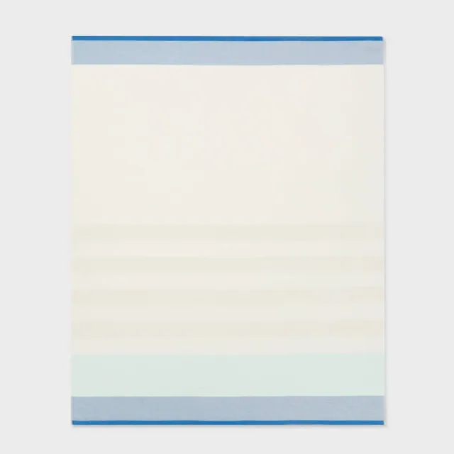 Tan Striped Oversized Jumbo Beach Towel - Sun Squad™