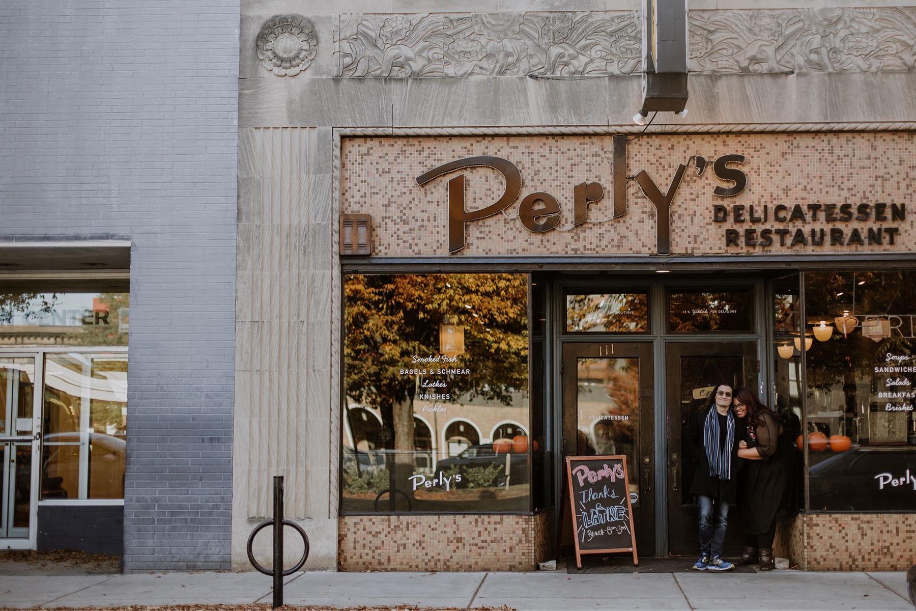 Outside of our favorite brunch spot