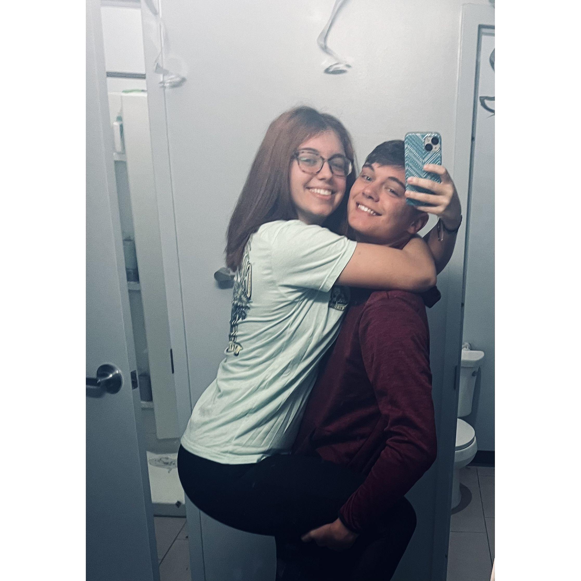 Date night in the dorms