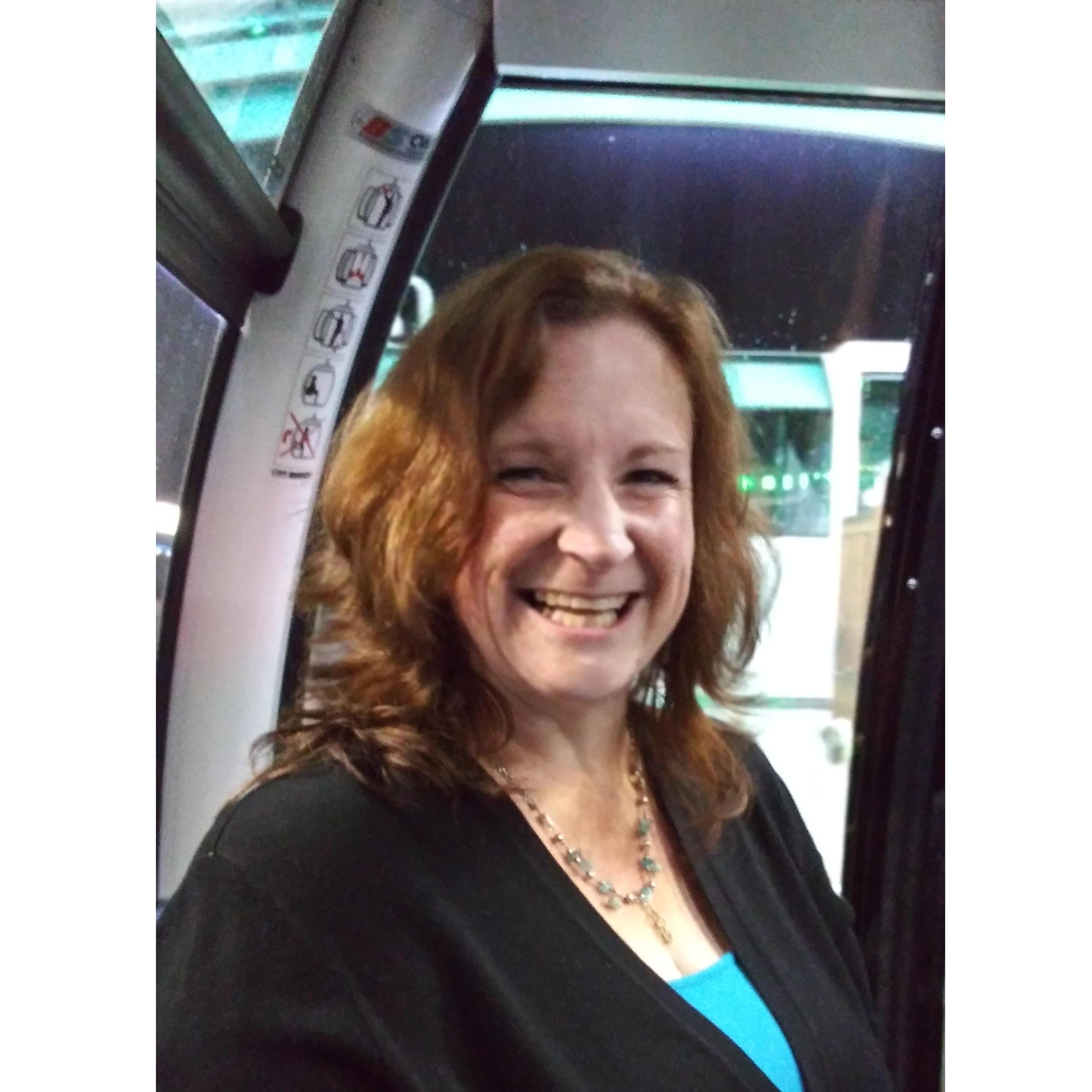 Carol on Seattle's Great Wheel 2018