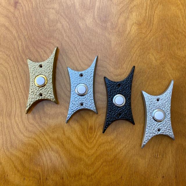 Atomic Doorbell Button, Orion, Space Age, MCM Midcentury Decor