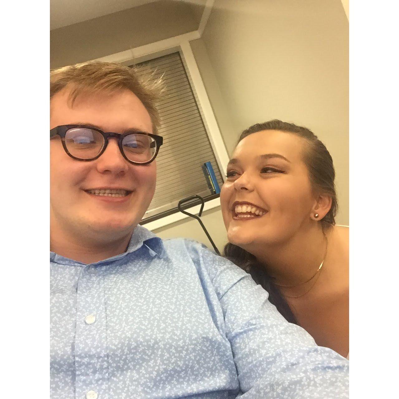 This one was before we even officially started dating!