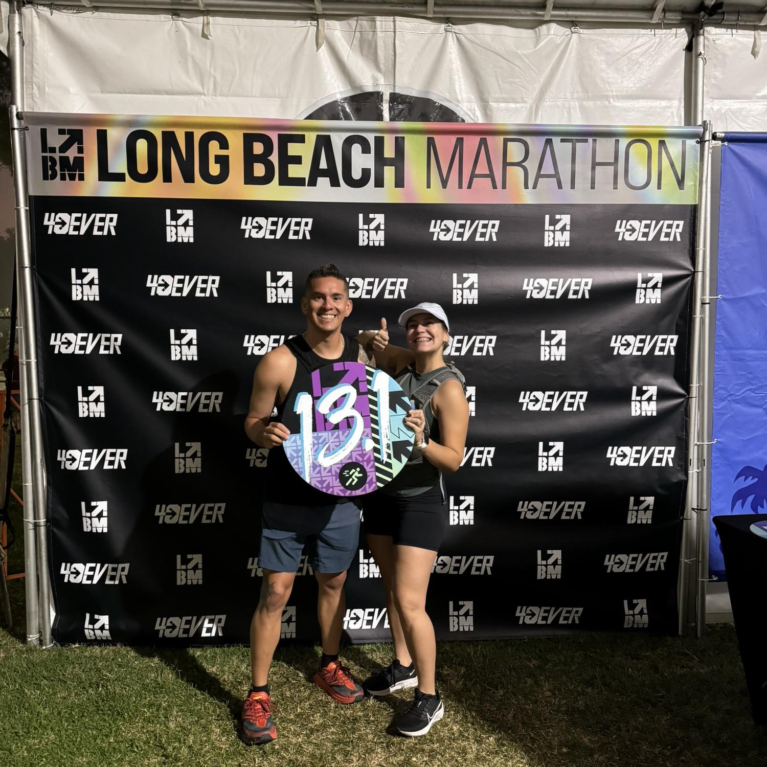 First Half Marathon Together 👏🏻 Run together... stay together ❤️‍🔥