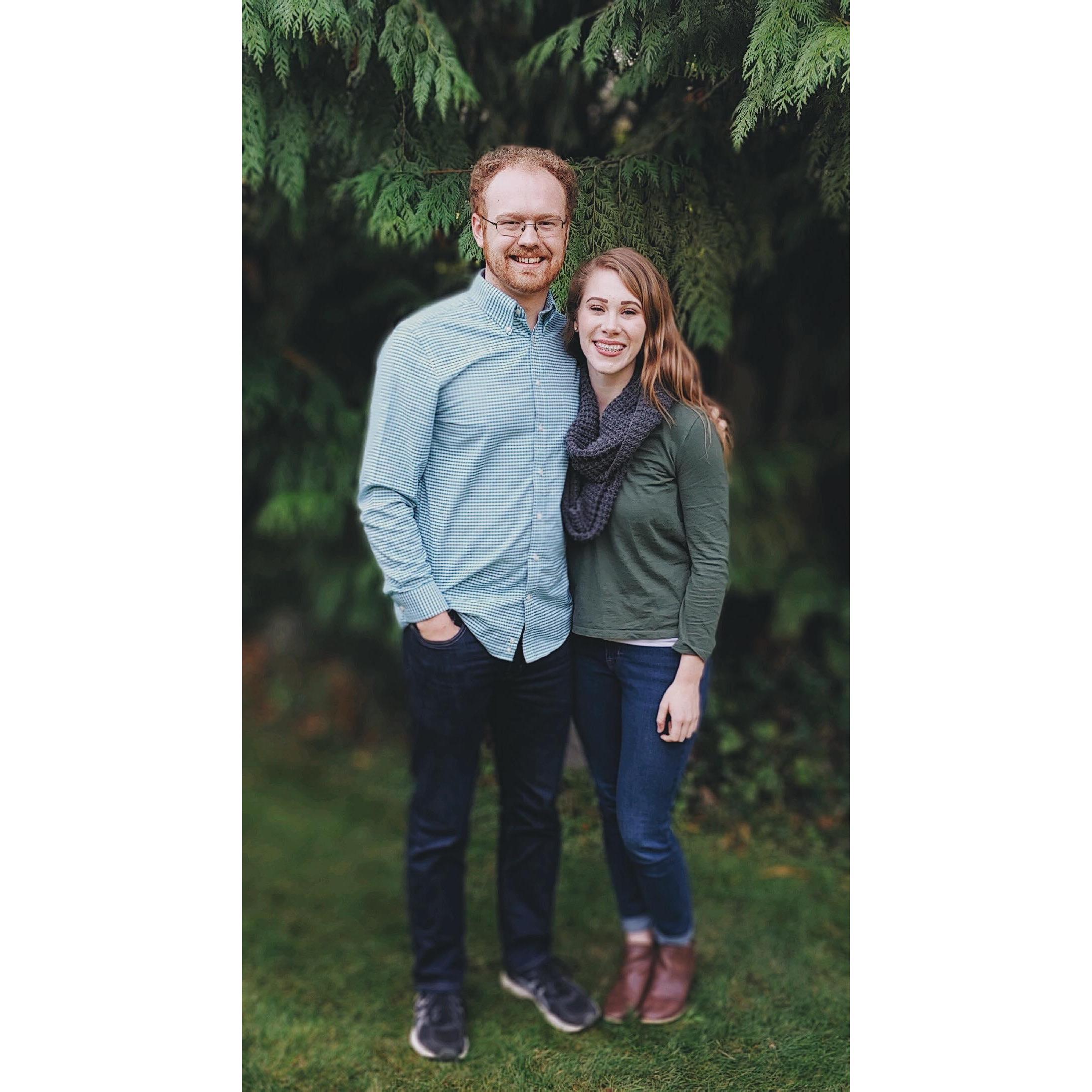 visiting Carly's home in September 2019