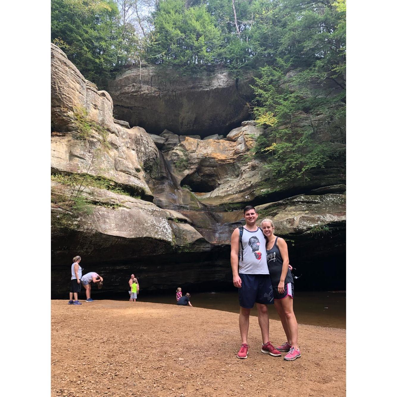 Camping at Hocking Hills.