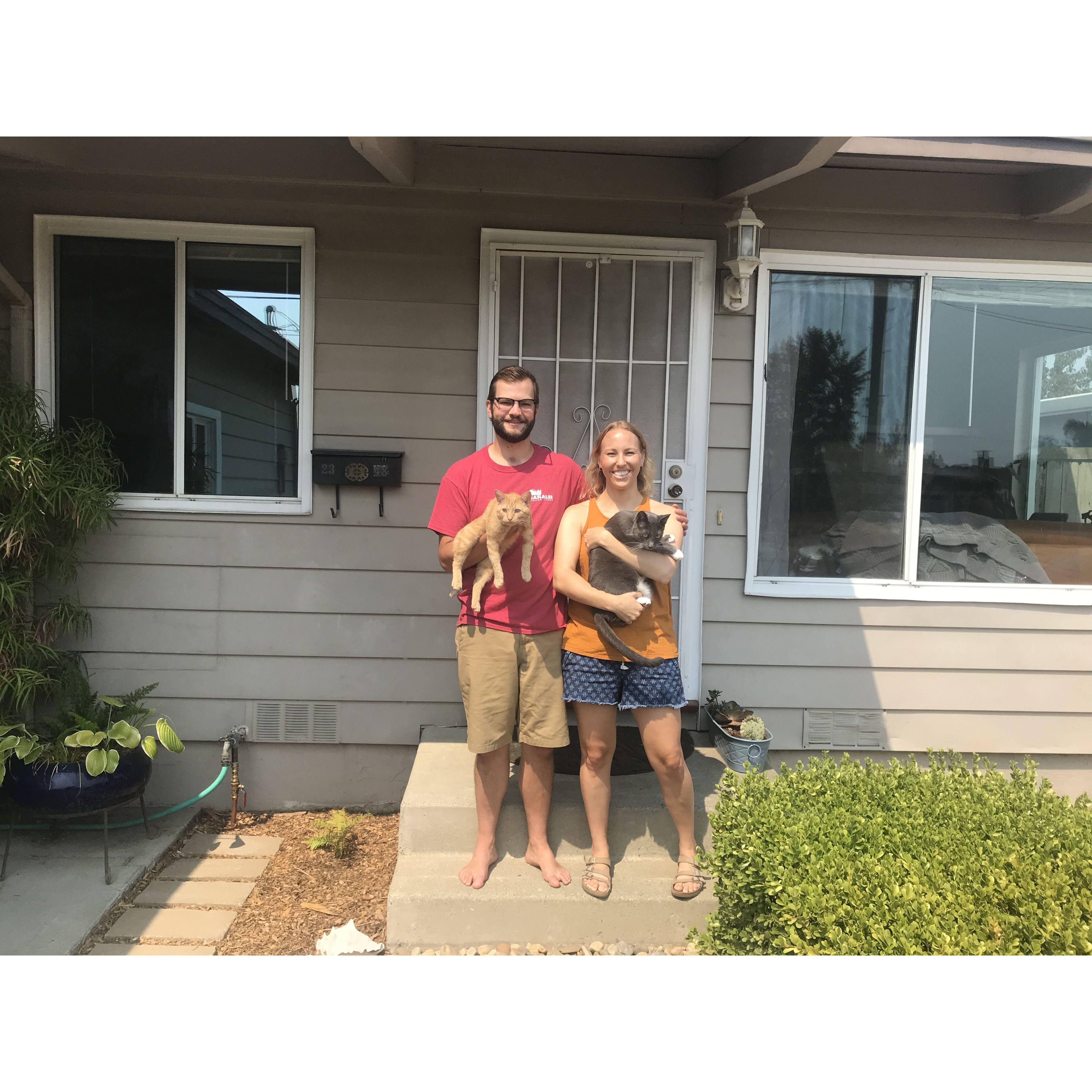 July 2020 - We bought our first house together