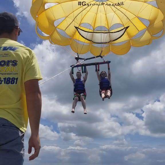Parasailing in St. Pete's