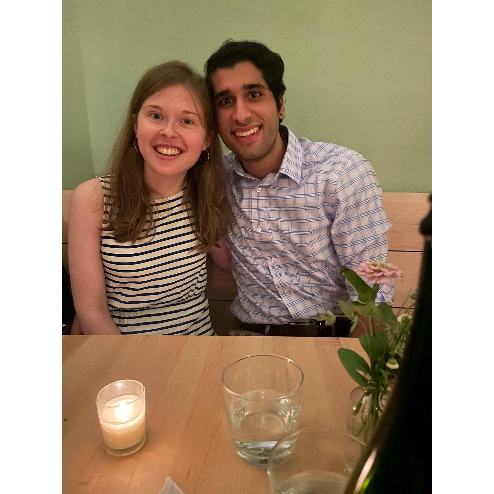 First dinner date!