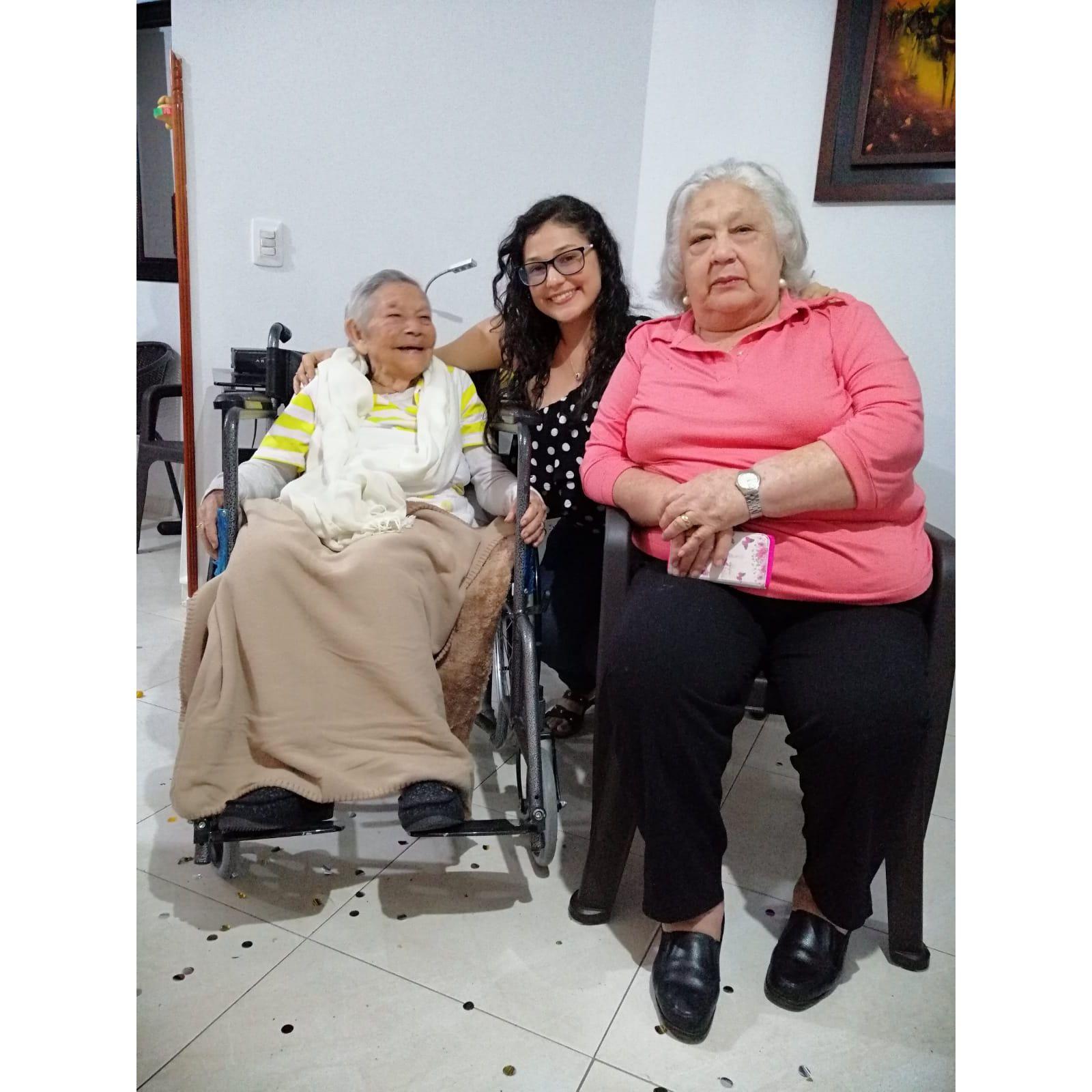 Maria and her amazing grandmas