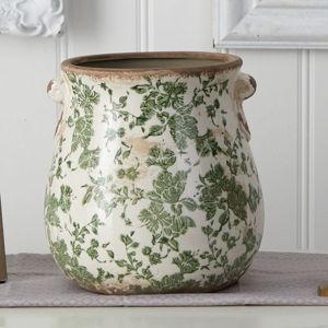 Essa Ceramic Pot Planter - 10" H x 9.5" W x 9.5" D