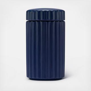Ripple Ceramic Treat Jar