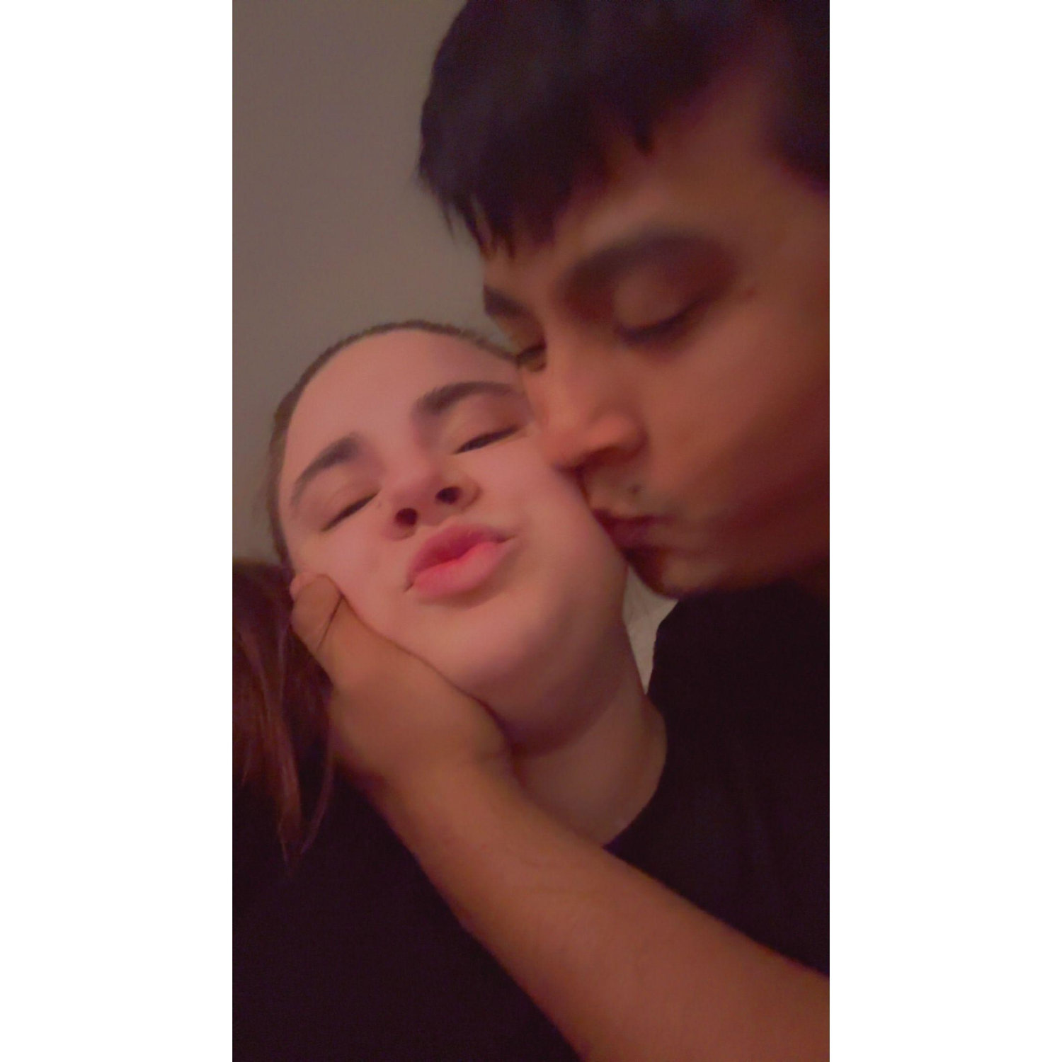 Us just being our goofy selves